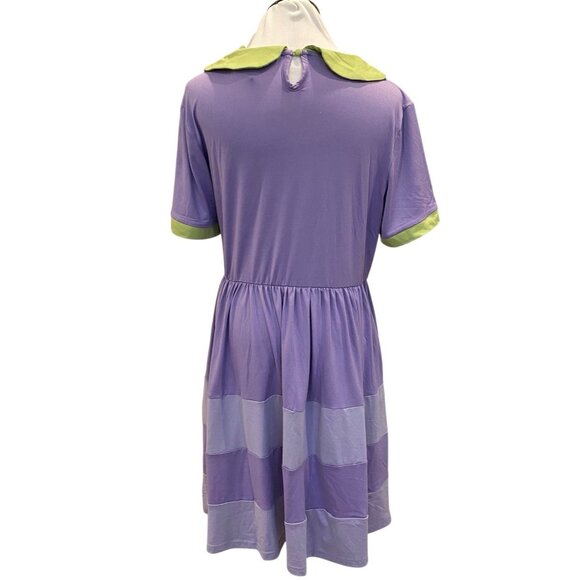 Scooby-Doo! Daphne Lavender Dress Halloween Costume Size Large - Picture 2 of 7